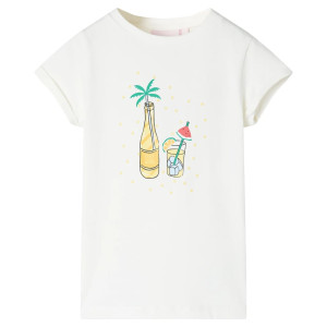 Camiseta infantil color crudo 104 D