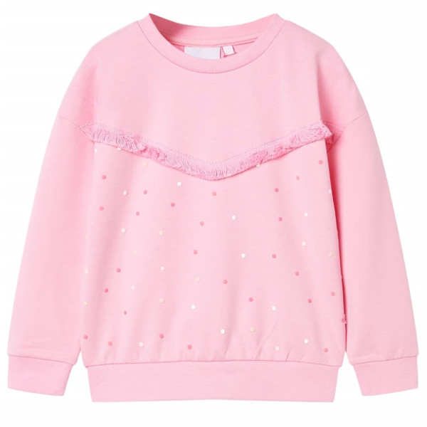 Sudadera infantil rosa 116 D