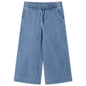 Calças de meninos jeans azul 116 D