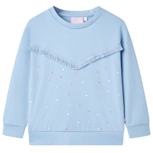 Sudadera infantil azul 140 D