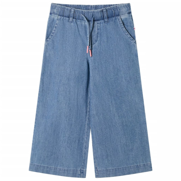 Calças de meninos jeans azul 128 D