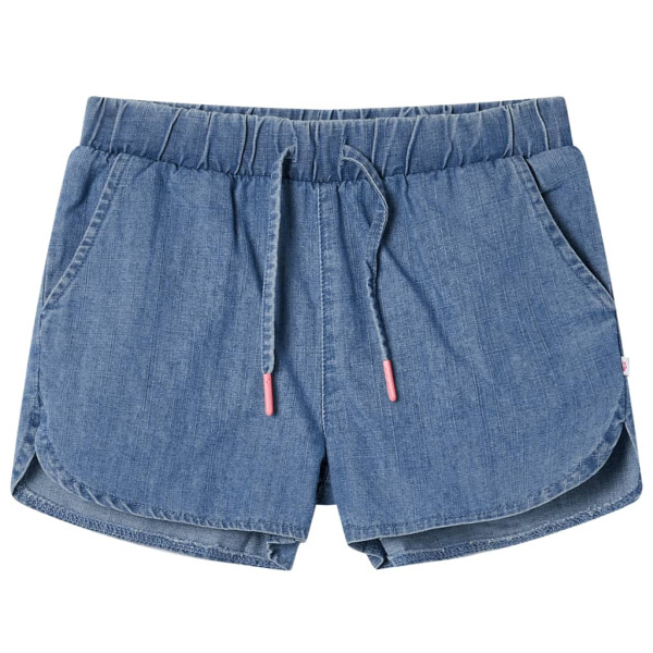 Bebê shorts azul jeans 140 D