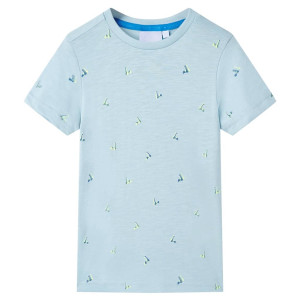 Camiseta infantil azul claro 92 D