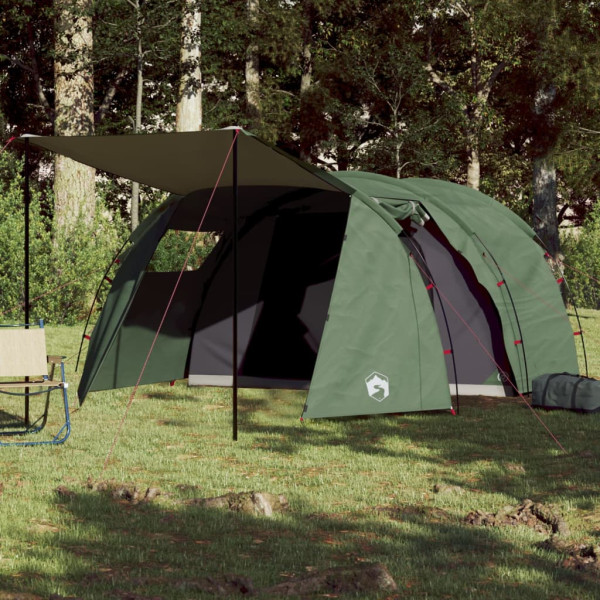 Tenda para 4 pessoas Tafetán verde 185T 420x260x153 cm D