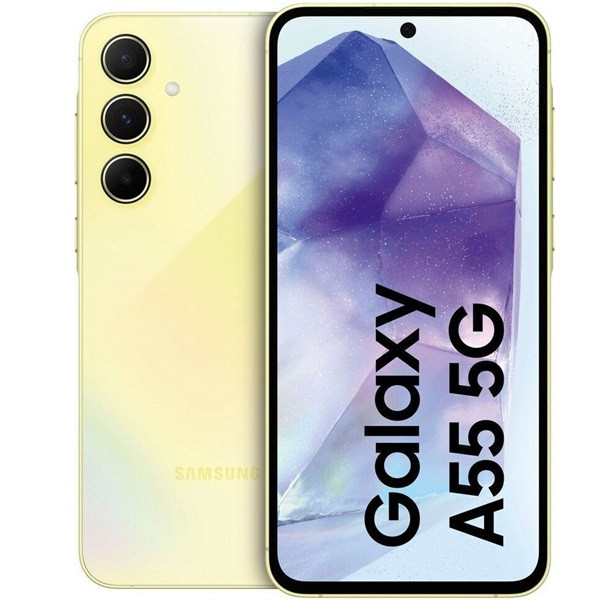 Samsung Galaxy A55 A556 5G dual sim 8GB RAM 128GB amarelo D