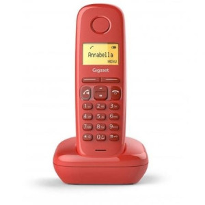 Teléfono inalámbrico gigaset a270/ rojo D