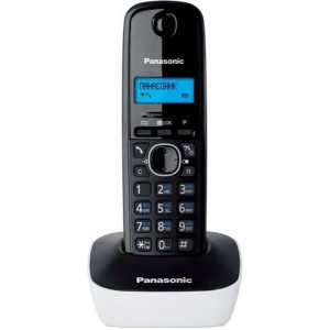 Telefone sem fio Panasonic KX-TG1611 preto/branco D