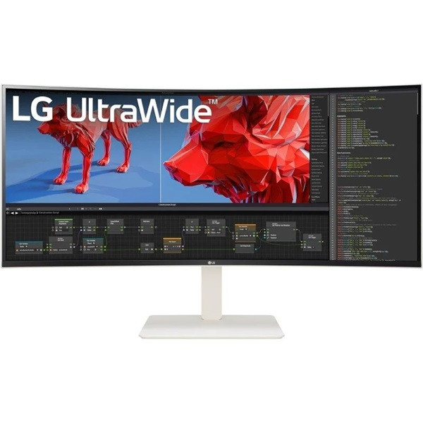 Monitor Profesional LG UltraWide 37.5" IPS 38WR85QC-W blanco D