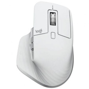 Rato Ergonômico Wireless Bluetooth Logitech MX Master 3S branco D