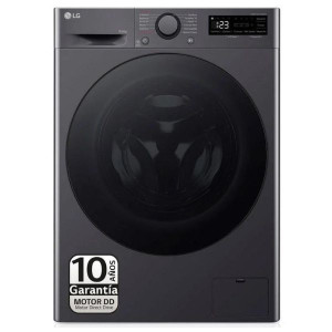 Lavasecadora LG D 9/6 Kg F4DR6009AGM negro D