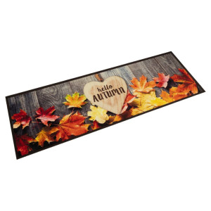 Alfombra de cocina lavable terciopelo Autumn 60x180 cm D