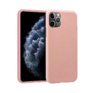 Fundação COOL Silicone para iPhone 11 Pro (Rosa) D