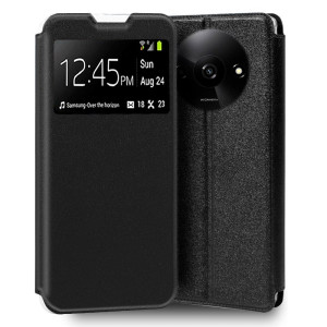 Funda COOL Flip Cover para Xiaomi Redmi A3 Liso Negro D