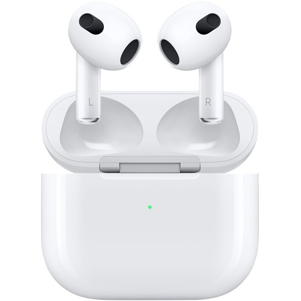 Apple AirPods 3a geração com capa MagSafe branca D