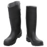 Botas de agua negro número 44 PVC 2