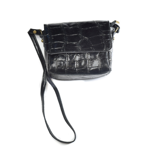 BOLSO FLORENZE ARTEGIANI MULHER FA411414 PRETO (17X18X6CM) D