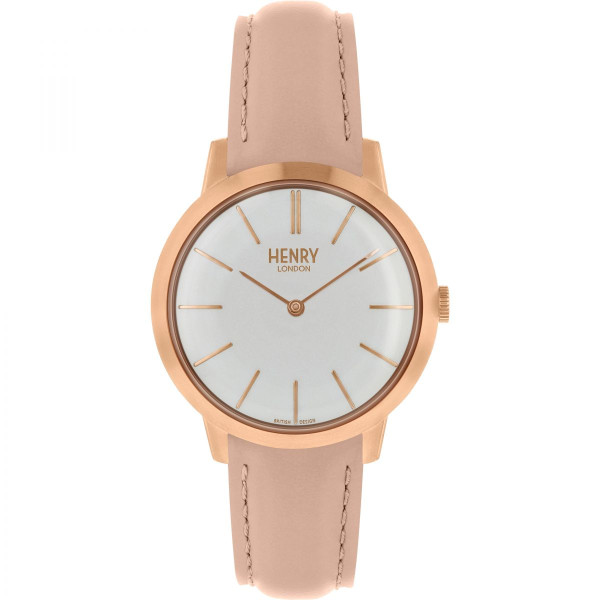 RELÓGIO HENRY LONDRES PARA MULHERES HL34-S0222 (34MM) D