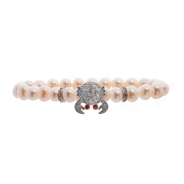 PULSEIRA LANCASTER MULHER LANCASTER JLA-BRCRAB1WH 16MM D