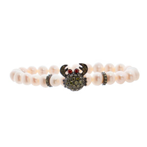 PULSEIRA LANCASTER MULHER LANCASTER JLA-BRCRAB3WH 16MM D