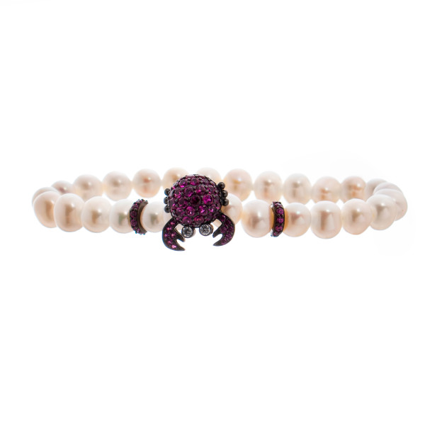 PULSEIRA LANCASTER FEMININA LANCASTER JLA-BRCRAB5WH 16MM D