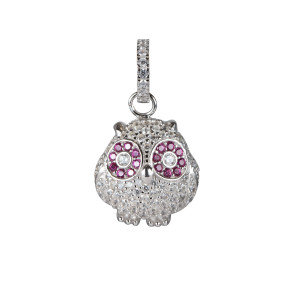 PINGENTE LANCASTER FEMININO LANCASTER JLA-PEN-OWL-1 1.5MM D