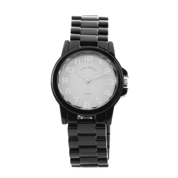 RELOJ LOUIS VALENTIN UNISEX  LV0027BLK (35MM) D