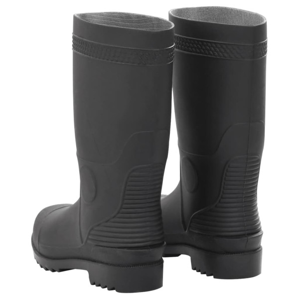 Botas de agua negro número 38 PVC M 5