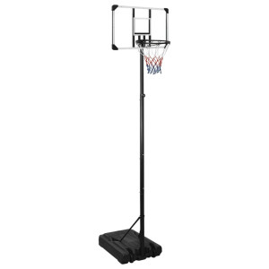 Canasta de baloncesto policarbonato transparente 280-350 cm D