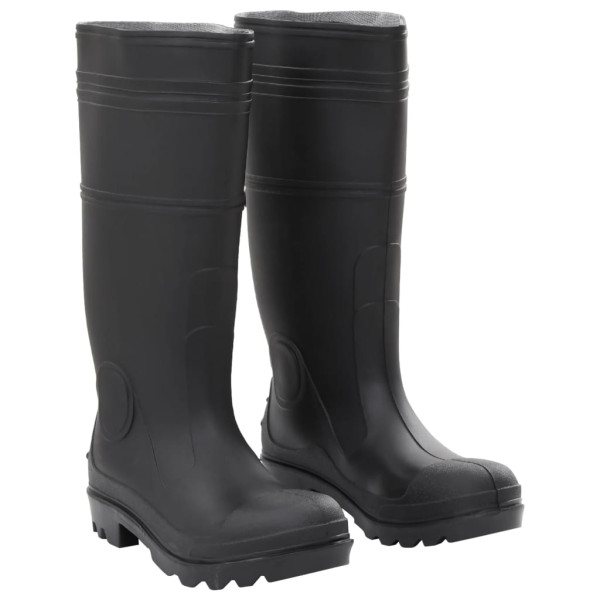 Botas de agua negro número 39 PVC D