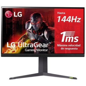 Monitor Gaming LG Ultragear 32" IPS UHD 32GR93U-B negro D