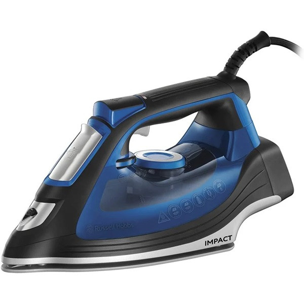 Plancha de vapor RUSSELL HOBBS 24650-56 IMPACT preto/azul D