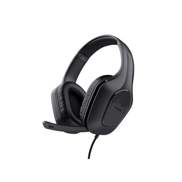 Fones de ouvido para jogos com microfone Trust Gaming GXT 415 Zirox preto D