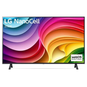 Smart TV LG 50" NanoCell LED 4K UHD 50NANO82T6B negro D
