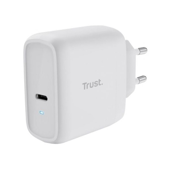 Cargador de pared trust maxo 65w/ 1xusb tipo-c/ 65w D