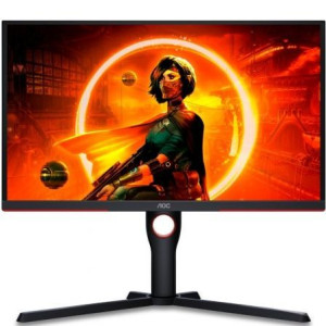 Monitor gaming aoc 25g3zm/bk 24.5'/ full hd/ 0.5ms/ 240hz/ va/ negro y rojo D