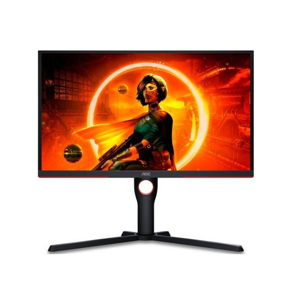 Monitor Gaming AOC 24.5" VA FHD 25G3ZM/BK negro D