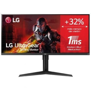 Monitor Gaming Ultrapanorámico LG 34" FHD IPS 34WP65G-B negro D