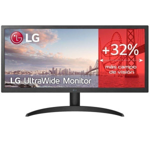 Monitor LG 25.7" IPS 26WQ500-B negro D