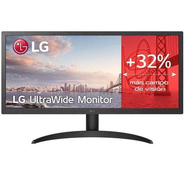 Monitor ultrapanorámico lg ultrawide 26wq500-b 25,7'/ wfhd/ negro D