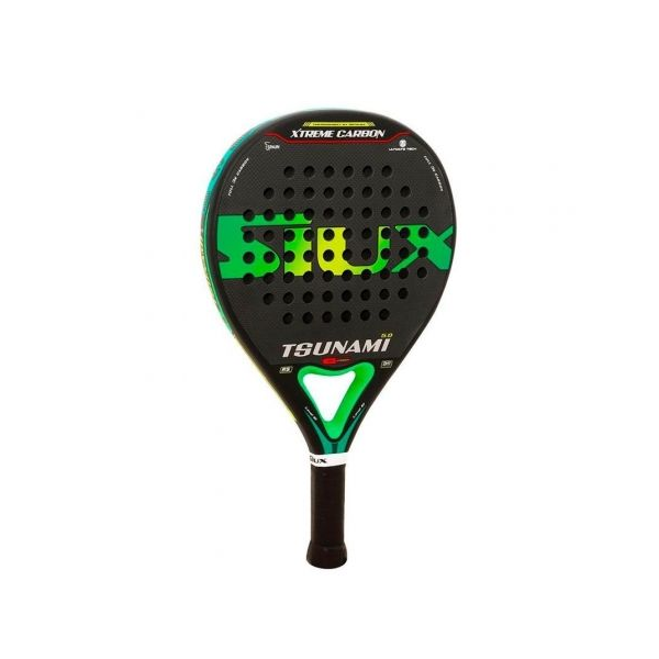 Pala de Pádel Siux tsunami 5.0 3k negro/verde D