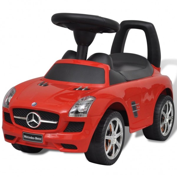 Coche correpasillos para niños Mercedes Benz rojo D
