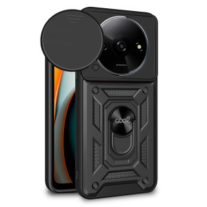 Carcasa COOL para Xiaomi Redmi A3 Hard Ring Negro D