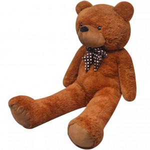 Oso de peluche grande XXL marrón 85 cm D