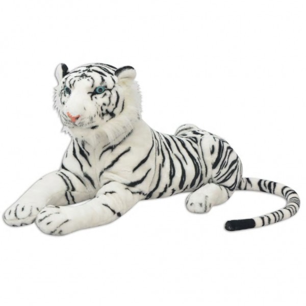 Tigre de peluche branco XXL D