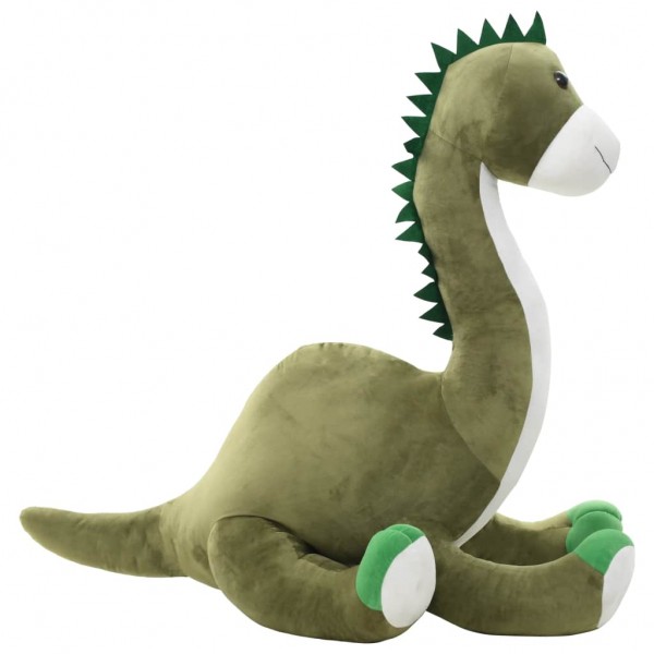 Dinosaurio brontsaurus de peluche verde D