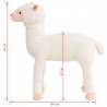 Alpaca de peluche de pie blanca XXL 4