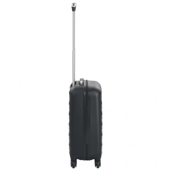 Maleta con ruedas trolley rígida negra ABS M 4
