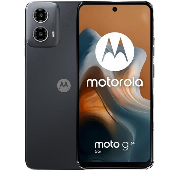 Motorola XT2363-3 Moto G34 5G Dual Sim 4GB RAM 128GB Carvão Preto D