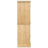 Armario Corona madera maciza de pino 76x50x170 cm 5