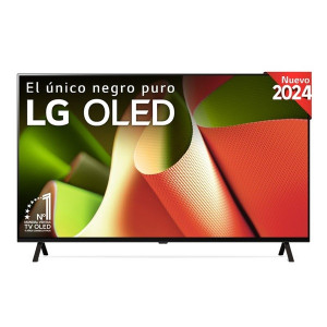 Smart TV LG 55" OLED 4k UHD 55B46LA negro D